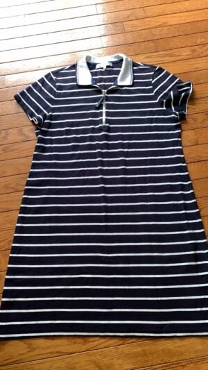 Robe large marine rayures