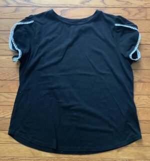T shirt Shein large noir
