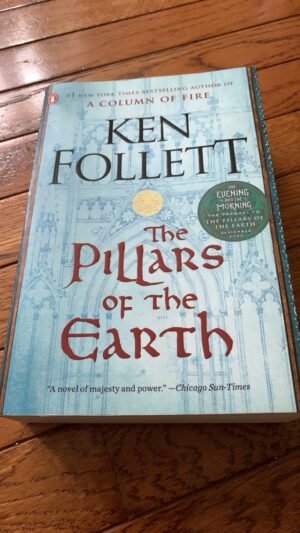 Livre anglais The Pillars of the earth / 989 pages
