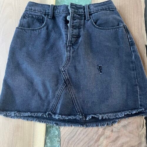 Jupe jeans noire G ou 10-12