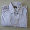 Chemise rayée bleu manches longues