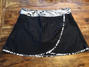 Bas maillot jupe culotte large