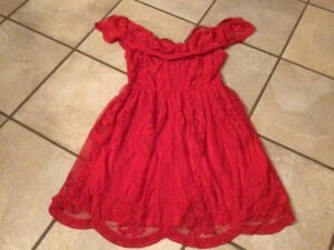 Robe small rouge wow!