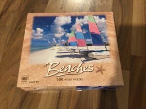 Plage et catamarans