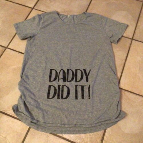 T shirt grossesse large