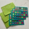 Lot de 4 cartes d’invitation