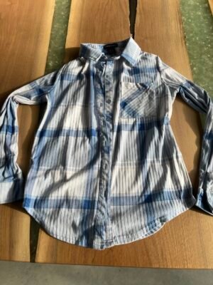 Chemise bleue M
Très douce