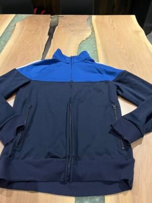 Veste à zip bleu P