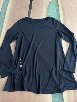 Chandail noir long M