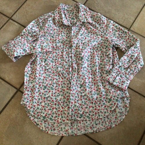 Wow! Belle chemise fleurit médium