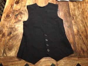 Veste sans manches médium noire