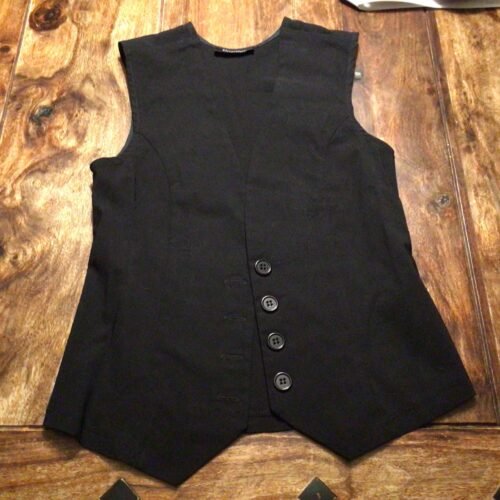 Veste sans manches médium noire