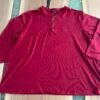 Chandail rouge doux 4X