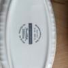 4 assiettes ovales Corningware