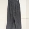 pantalon large Zara motif pied-de-poule