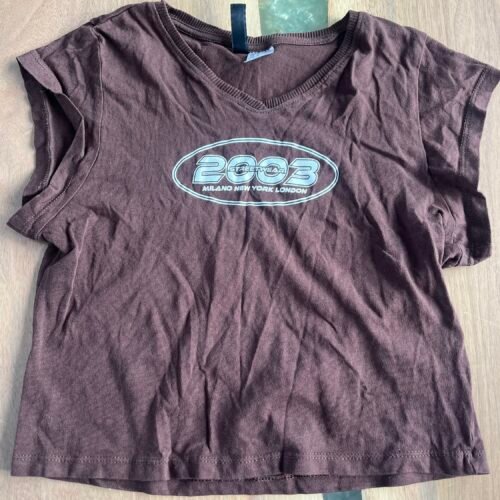 T-shirt court 2003 streetwear P