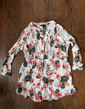 Chandail Chemise fleurie médium