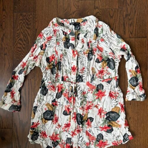 Chandail Chemise fleurie médium