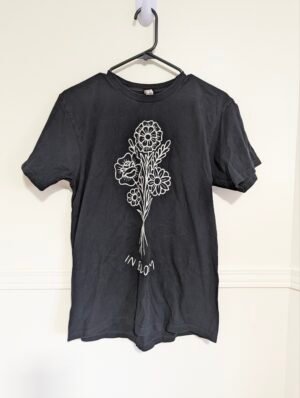 t-shirt fleurs 💯 coton