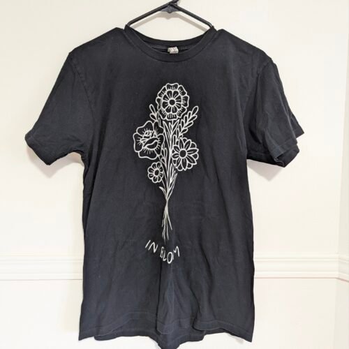 t-shirt fleurs 💯 coton