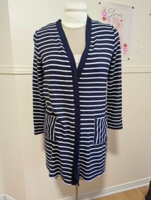 Légère veste/robe de chambre rayé