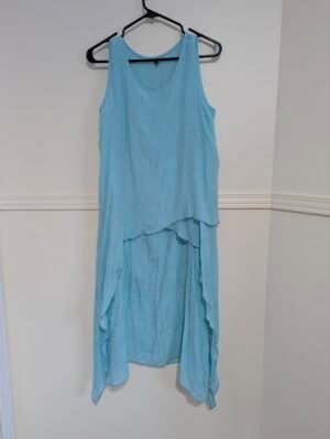 Robe légère couleur aqua