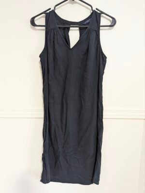 Robe noire Denver Hayes coton et viscose