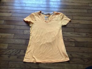 NIKE xSmall un beau orangé, plus foncé que sur la photo!
