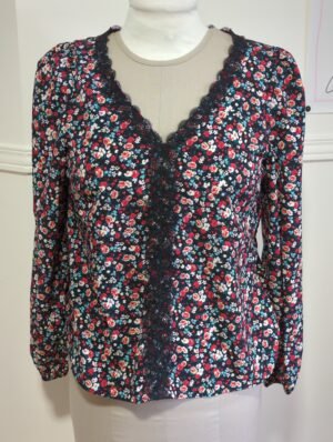 blouse fleurie SHEIN