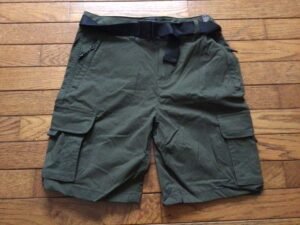 Short Black mountain gr 12 ans kaki