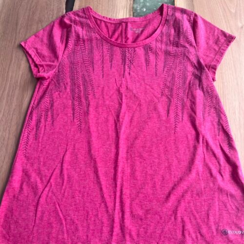 T-shirt Cloudveil fushia TG