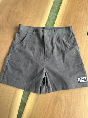 Short gris léger corduroy M