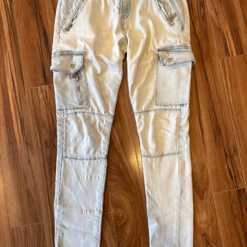 Pantalons jeans style cargo L