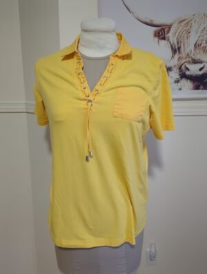chandail jaune Claire France 1x