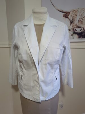 veste blanche Claire France