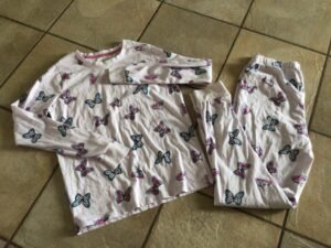 Pyjama mauve papillons / George 14-16