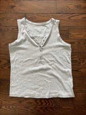 Camisole grise femme XL