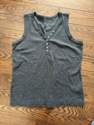 Camisole grise foncé femme XL