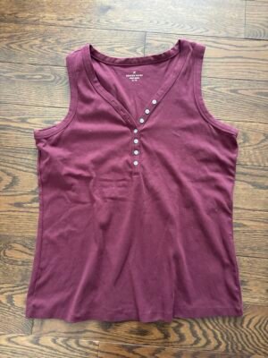 Camisole bourgogne femme XL