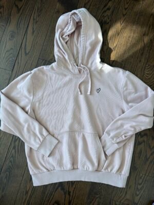 Hoodie h&m vieux rose médium
