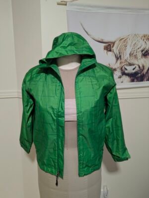 manteau unisexe vert Mckinley, se met en pochette, parfait pour les voyages ✈️