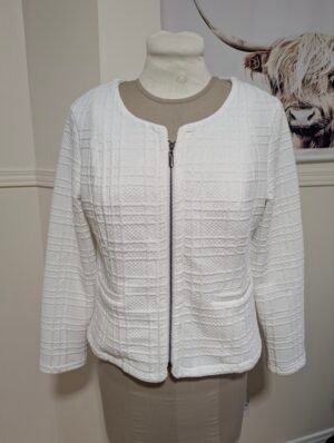 veste blanche MARIE CLAIRE