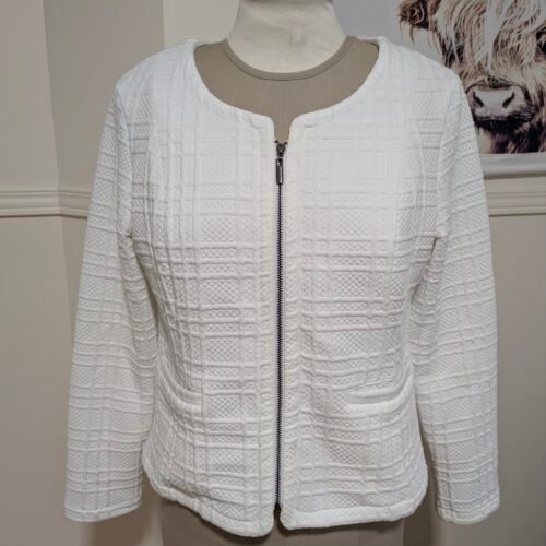 veste blanche MARIE CLAIRE