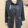 veste NESS bleu deux tons style usé