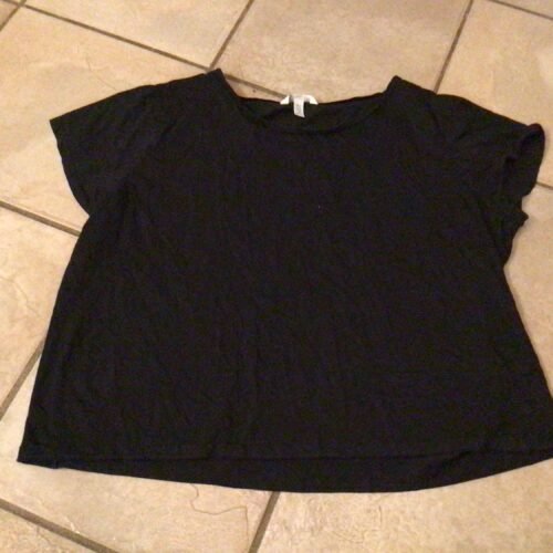 H&m xlarge noir fait court