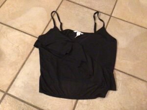 Camisole h&m médium noire légère