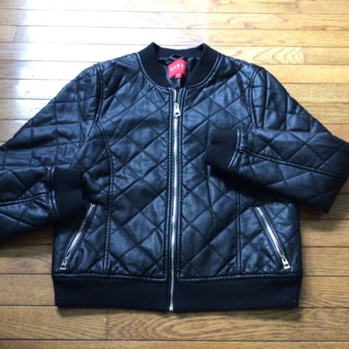 GUESS superbe blouson noir large/ très belle qualité