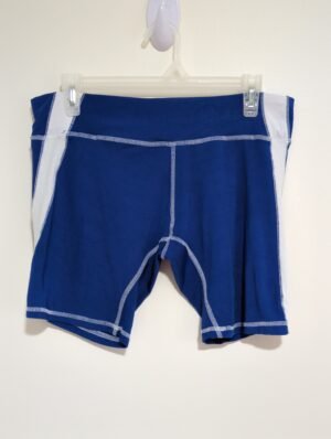 short sport bleu et blanc