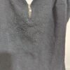 maillot noir avec tissu gaufré, semble medium