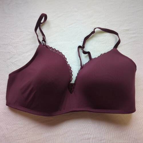 brassière rouge vin George 38D